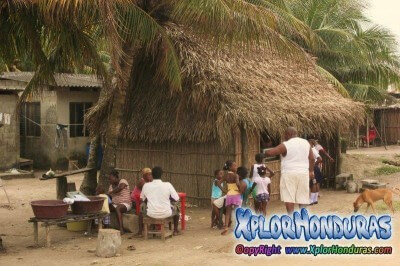 Comunidad Garifuna Bajamar Puerto Cortes Honduras
