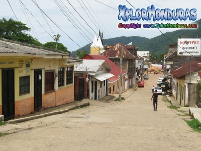 Calles de Trujillo Honduras