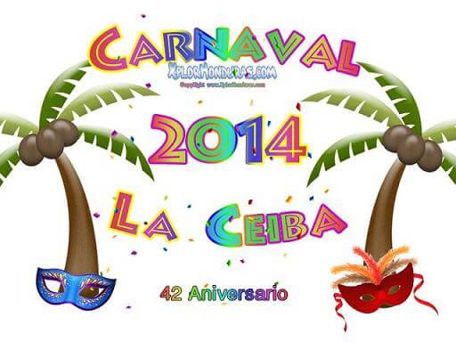 Carnaval de La Ceiba 2014 Logo