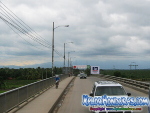 Carreteras de Honduras Carretera San Pedro Sula El Progreso Puente Sobre Rio Ulua