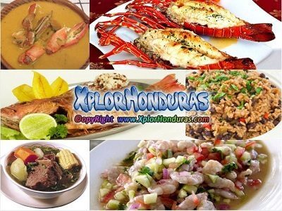 Comida Tipica de Las Islas de la Bahia