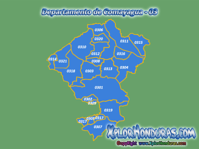 Departamento de Comayagua y sus Municipios