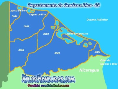 Departamento de Gracias a Dios y sus Municipios Departamento de Gracias a Dios y sus Municipios