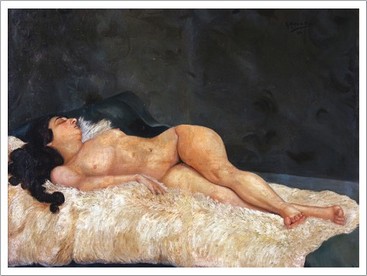 Desnudo Reclinado Confucio Montes de Oca