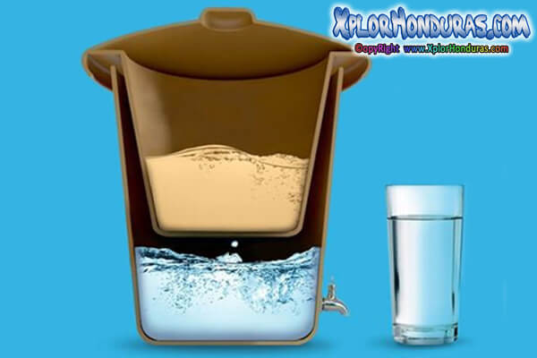 Ecofiltro Artesanal, agua potable