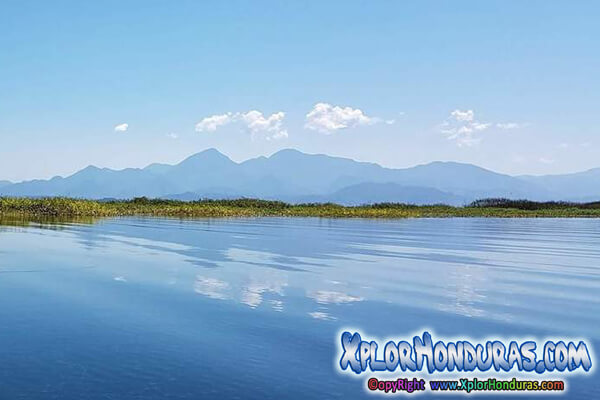 El lago de Yojoa Honduras