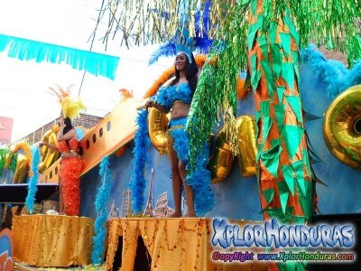 Ferias de Honduras Feria Isidra Carnaval de La Ceiba 2013