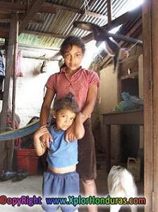 Niños indigenas Pech