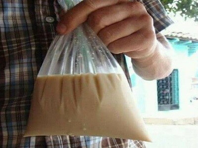 Horchata bebida tipica de Honduras