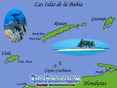 Isla de Utila Honduras Islas de La Bahia Isla de Utila Honduras Islas de La Bahia