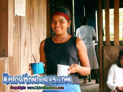 Joven Misquita Los Misquitos de Honduras