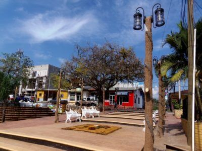 Parque Central Santa Cruz de Yojoa