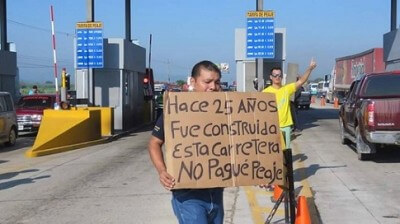 Peaje en Honduras caseta Zambrano Peaje en Honduras caseta Zambrano
