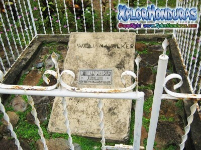 Tumba de William Walker en el Cementerio Viejo de Trujillo